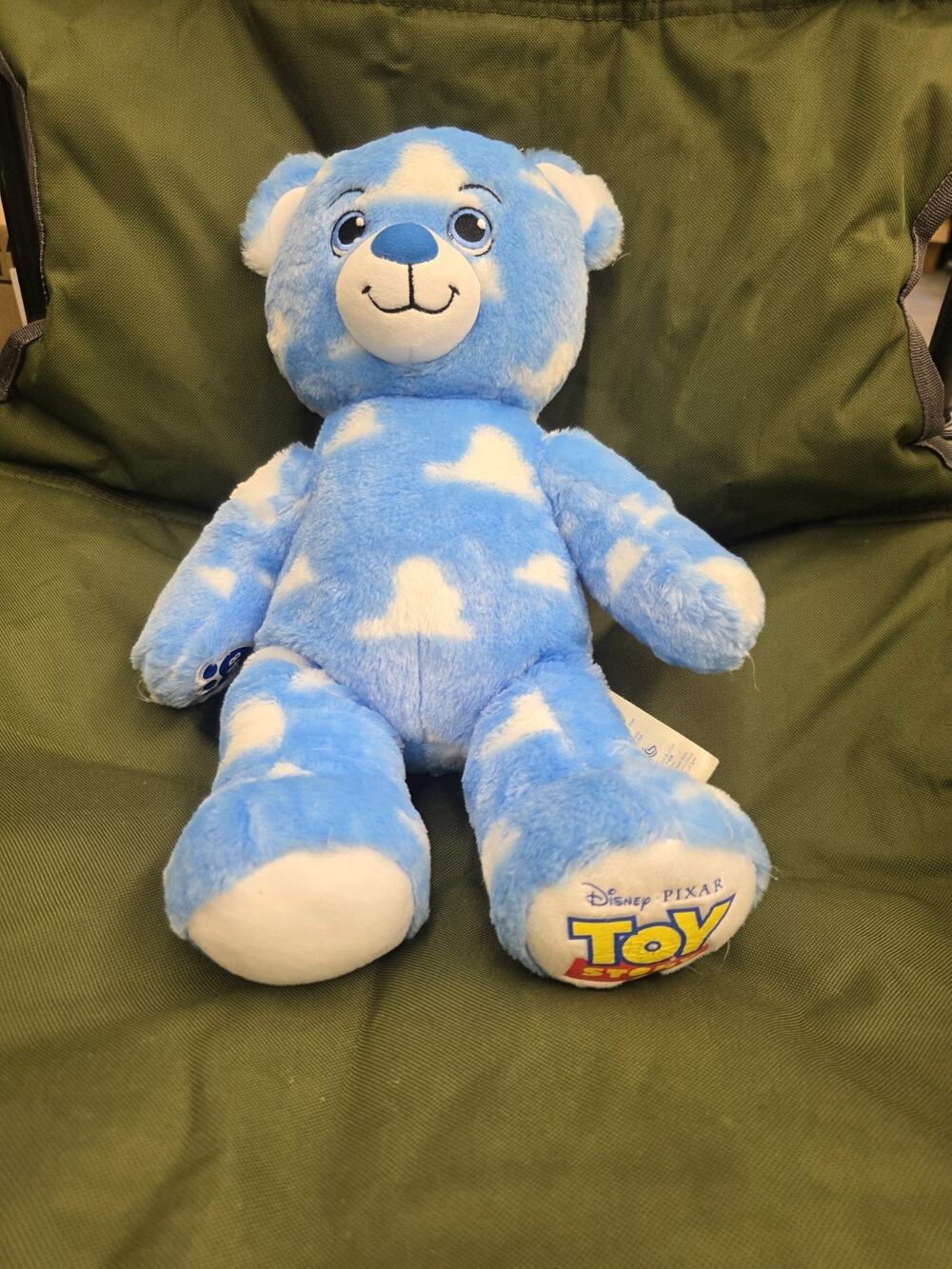 BAB Build A Bear Disney Toy Story 4 Andy's Room Blue Clouds Stuffed Plush